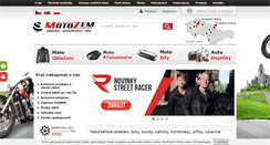Desktop Screenshot of motozem.cz